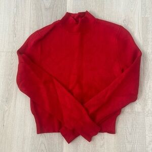 Abercrombie & Fitch Red Sweater